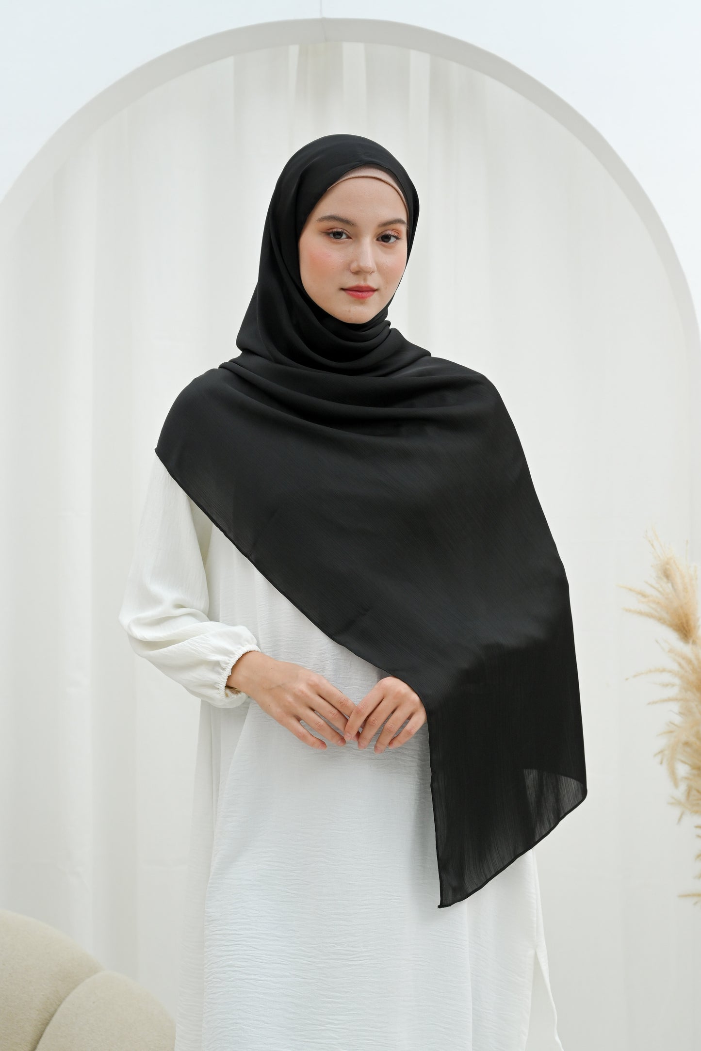 Hijab Cradenza Couleur Noir