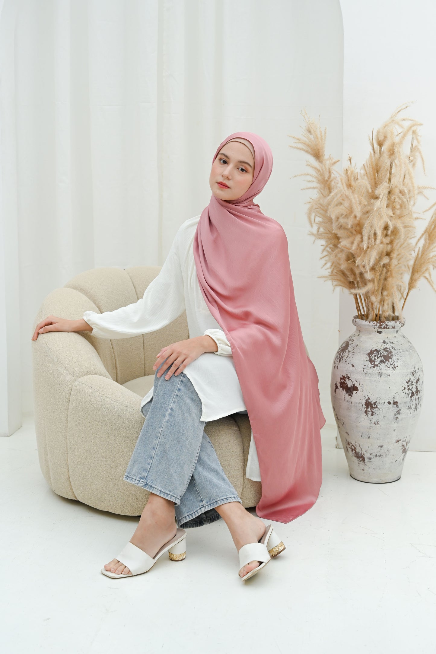 Hijab Cradenza - Couleur Wisteria