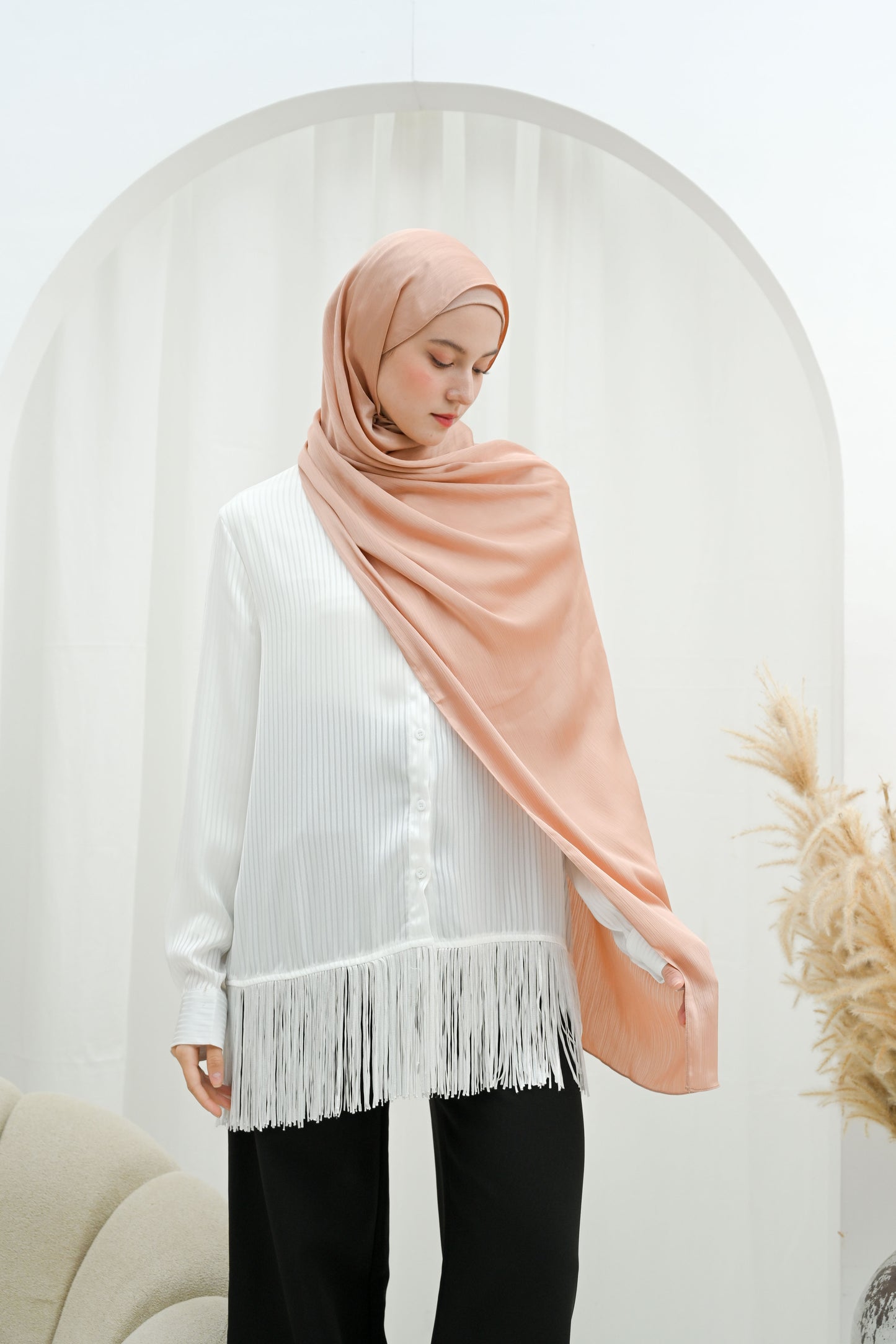 Hijab Cradenza - Couleur Argile