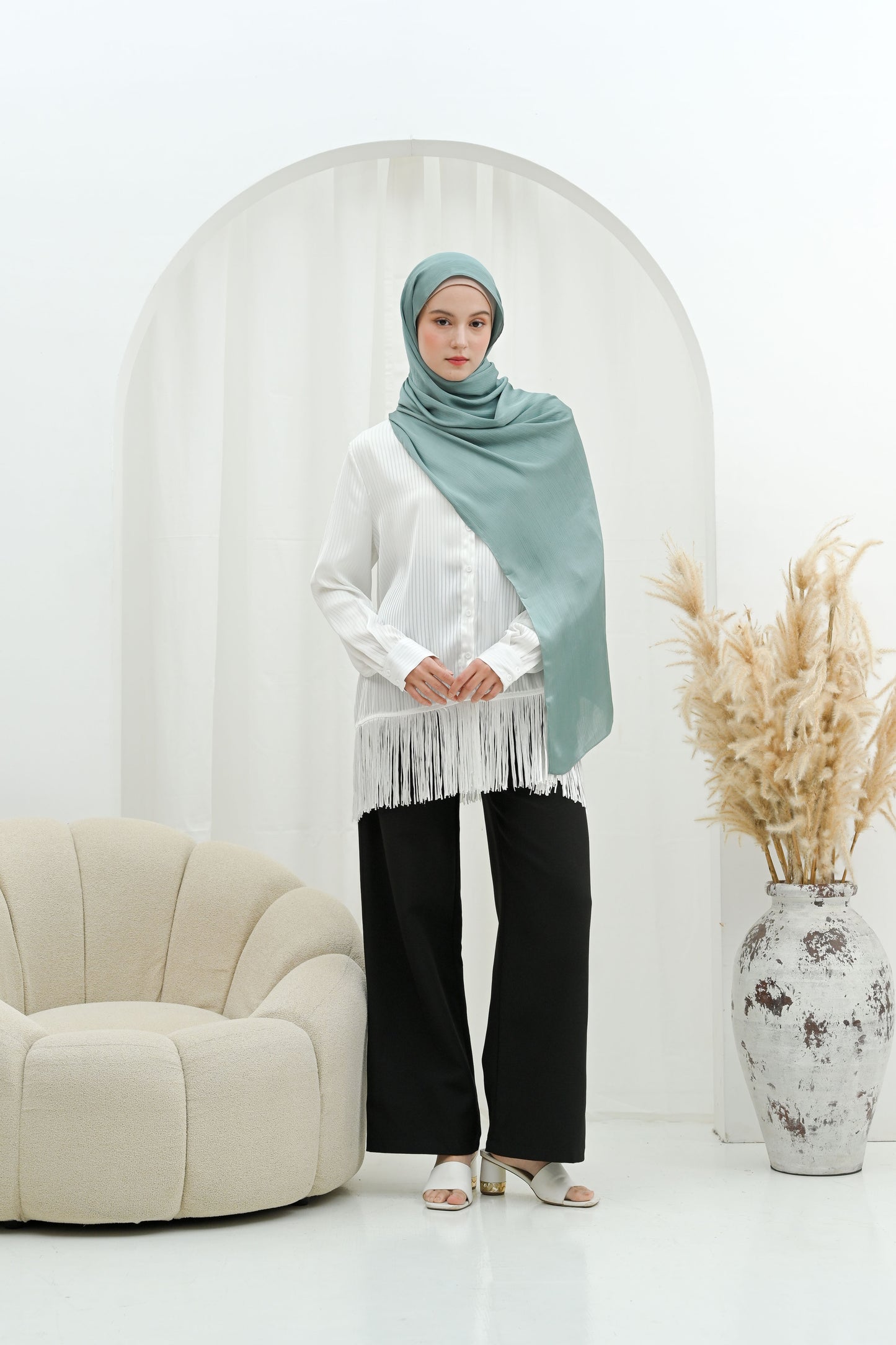 Hijab Cradenza - Couleur Cery