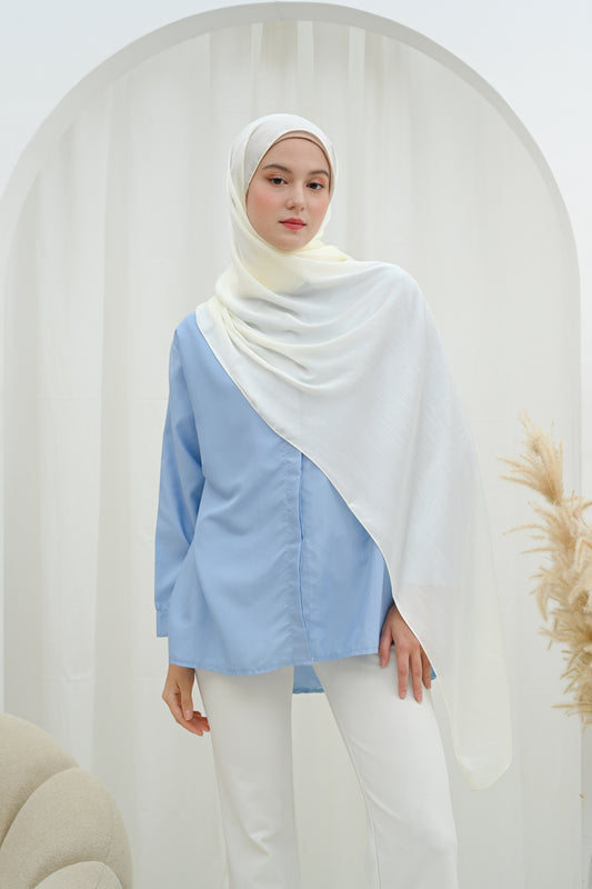 Hijab Cradenza - Couleur Blanc Cassé