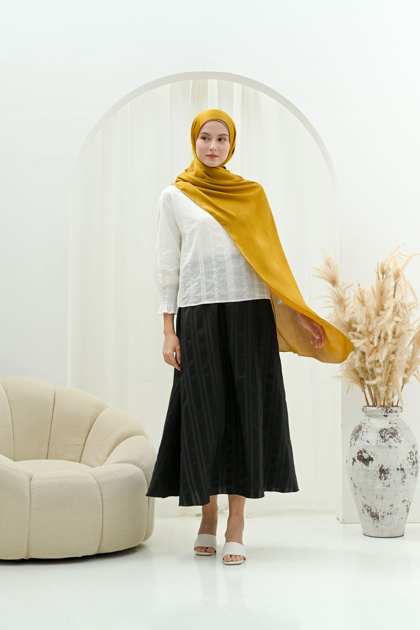 Hijab Cradenza - Couleur Lime