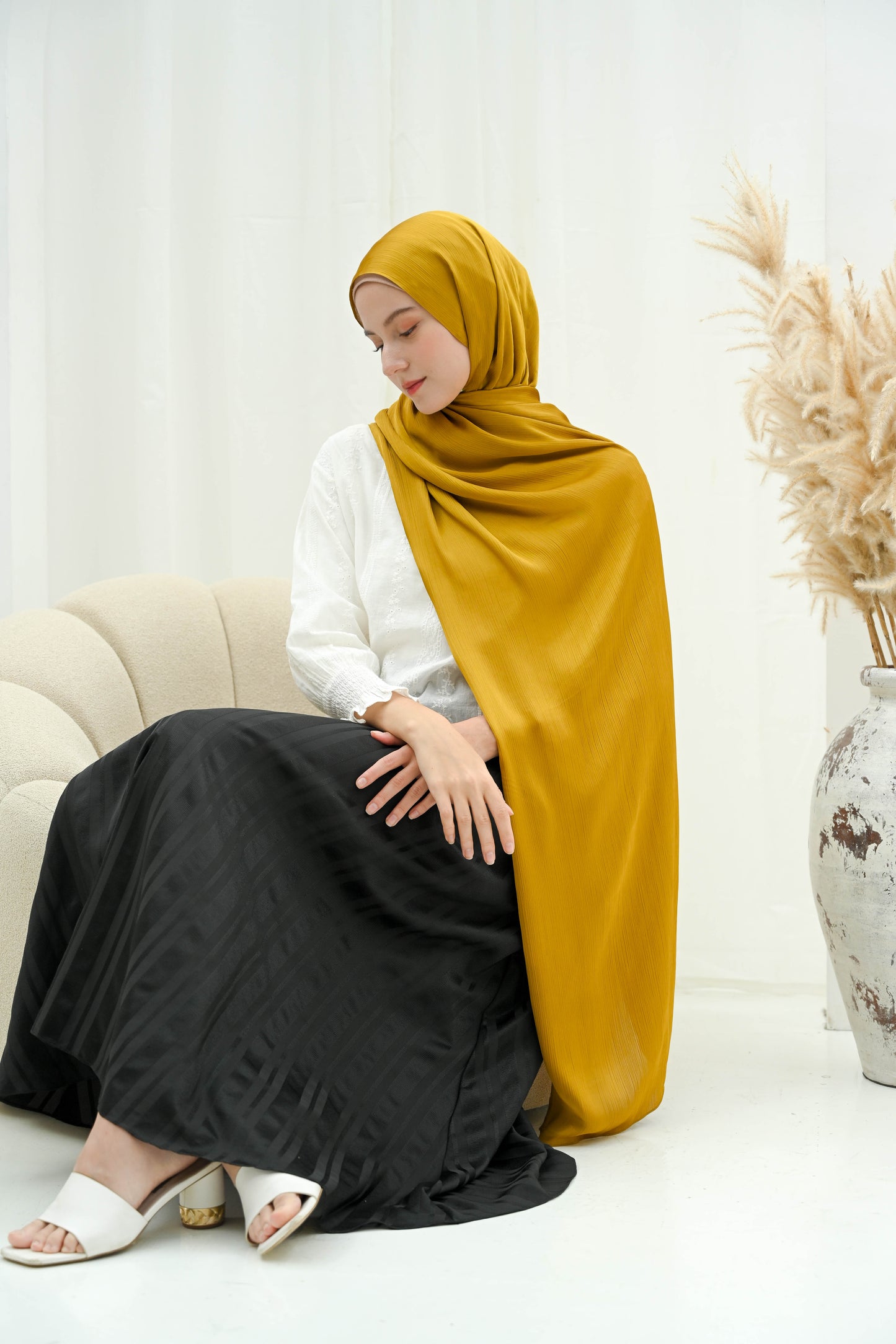 Hijab Cradenza - Couleur Lime
